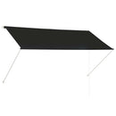 foldemarkise 250 x 150 cm antracitgrå