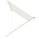 foldemarkise 200 x 150 cm cremefarvet