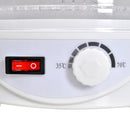 fødevaredehydrator rund 250 W 6 bakker