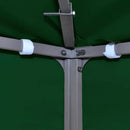pavillontopdække 310 g/m² 3 x 3 m grøn
