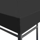 pavillontopdække 310 g/m² 3 x 3 m grå