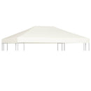 pavillontopdække 310 g/m² 4 x 3 m cremehvid