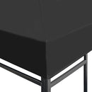 pavillontopdække 310 g/m² 4 x 3 m grå