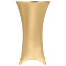 borddug 2 stk. stræk 70 cm guldfarvet