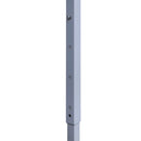 foldbart telt med 2 vægge 291x291x315 cm cremefarvet