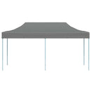 foldbart pop-op-festtelt 3x6 m antracitgrå