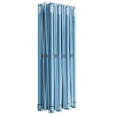 foldbart pop op-festtelt 3x9 m cremefarvet