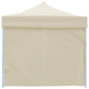 foldbart pop op-festtelt med 8 sidevægge 870x291x315 cm cremefarvet