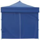 foldbart pop up-festtelt med 8 sidevægge 870x291x315 cm blå