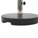 parasolfod granit 20 kg rund sort