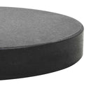 parasolfod granit 20 kg rund sort