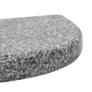 parasolfod granit 10 kg buet grå