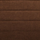spisebordsstole 6 stk. stof brun