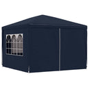 festtelt 3 x 3 cm blå