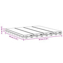 Terrasse Flise 3D-design 11 pcs Sort 30 x 30 cm WPC