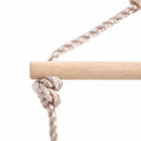 gyngesæde med rebstige blå 37x15 cm PE