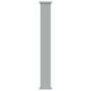 sammenrullelig sidemarkise 100 x 300 cm cremefarvet