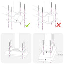 sammenrullelig sidemarkise 100 x 300 cm cremefarvet