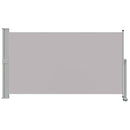 sammenrullelig sidemarkise til terrassen 140x300 cm grå