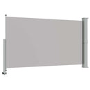 sammenrullelig sidemarkise til terrassen 140x300 cm grå