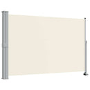 sammenrullelig sidemarkise til terrassen 160 x 300 cm creme