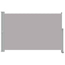 sammenrullelig sidemarkise til terrassen 160x300 cm grå