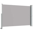 sammenrullelig sidemarkise til terrassen 160x300 cm grå