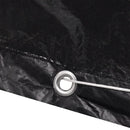 overtrlæk til bordtennisbord 8 snørehuller 160x55x182 cm