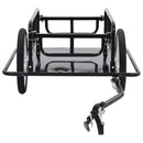 cykelanhænger 130x73x48,5 cm stål sort