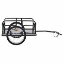 cykelanhænger 130x73x48,5 cm stål sort