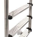 poolstige 3 trin rustfrit stål 304 120 cm