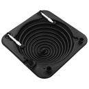 soldrevet poolopvarmer 75 x 75 x 36 cm HDPE aluminium