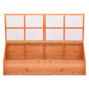 minidrivhus 180x57x62 cm træ