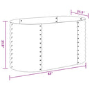forhøjet plantekasse 160x80x81 cm galvaniseret stål sølvfarvet