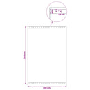 leno-presenning 260 g/m² 3 x 2 m hvid