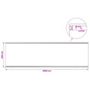 leno-presenning 260 g/m² 3 x 10 m hvid
