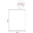 leno-presenning 260 g/m² 4 x 3 m hvid