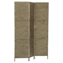 rumdeler med 3 paneler 116 x 160 cm vandhyacint brun