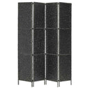 4-panelers rumdeler 154 x 160 cm vandhyacint sort