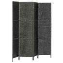 4-panelers rumdeler 154 x 160 cm vandhyacint sort