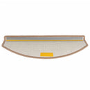 trappemåtter 15 stk. 65x24x4 cm lysebrune halvrunde store
