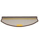 trappemåtter 15 stk. 65 x 24 x 4 cm kaffebrune halvrund store