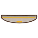 trappemåtter 15 stk. 56x17x3 cm brune halvrunde