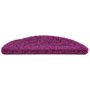 trappemåtter 15 stk. 56x17x3 cm violet halvrund