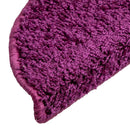 trappemåtter 15 stk. 56x17x3 cm violet halvrund