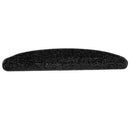 trappemåtter 15 stk. 65x21x4 cm sorte halvrunde store