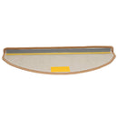 trappemåtter 15 stk. 65x21x4 cm beige halvrunde store