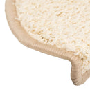 trappemåtter 15 stk. 65x21x4 cm cremefarvede halvrund store