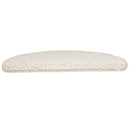 trappemåtter 15 stk. 65x21x4 cm hvide halvrunde store