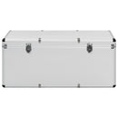 opbevaringskufferter 3 stk. aluminium sølvfarvet